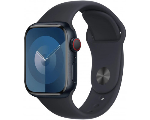 Смарт-часы Apple Watch Series 9 A2978 41мм OLED корп.темная ночь Solo Loop рем.те