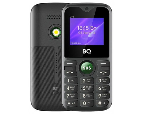 Мобильный телефон BQ 1853 Life Black+Green