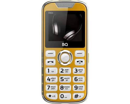 Мобильный телефон BQ 2005 Disco Gold. MTK 6261DA, 1, 260 MHz, 32 Mb, 32 Mb, 2G GS