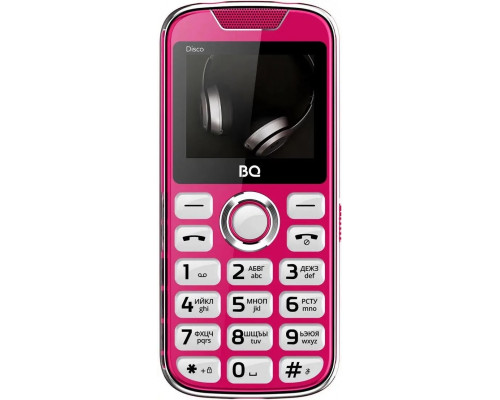 Мобильный телефон BQ 2005 Disco Pink. MTK 6261DA, 1, 260 MHz, 32 Mb, 32 Mb, 2G GS