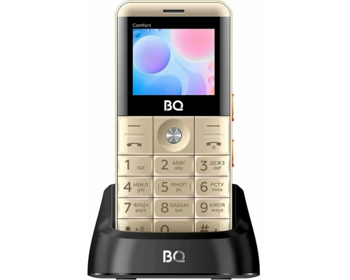 Мобильный телефон BQ 2006 Comfort Gold+Black