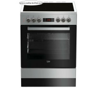 Плита электрическая Beko FSM67320GSS серебристый