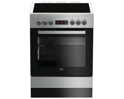 Плита Электрическая Beko FSM67320GSS серебристый