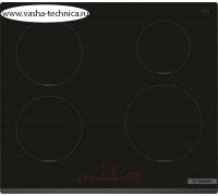 Индукционная варочная поверхность Bosch PIE63KHC1Z черный