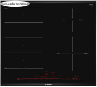 Варочная поверхность Bosch PXE675DC1E черный