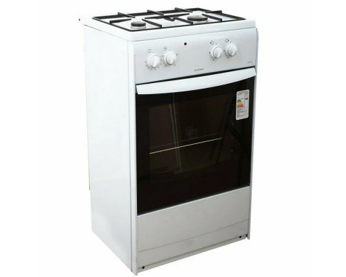 Плита комбинированная DARINA S KM521 300 W, 50х45см, 2 газ. конфорки, эл. духовка