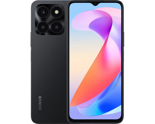 Смартфон Honor X6A 6/128Gb Полночный черный (5109AVSV)