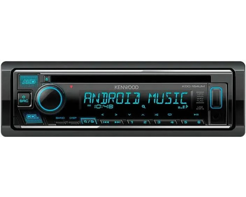 Автомагнитола CD Kenwood KDC-154UM 1DIN 4x50Вт