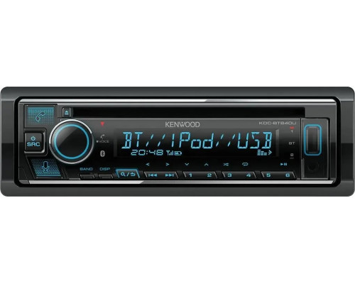 Автомагнитола CD Kenwood KDC-BT640U 1DIN 4x50Вт