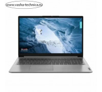 Ноутбук Lenovo IdeaPad 1 15.6 FHD IPS/Intel Celeron N4020/8Gb/256GbSSD/VGA int серый