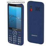 Мобильный телефон MAXVI B35 blue