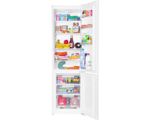 Холодильник Maunfeld MFF180W белый двухкамерный 192/68л морозилка снизу