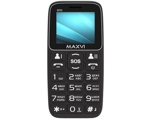 Мобильный телефон Maxvi B110 black