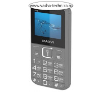 Мобильный телефон Maxvi B200 grey