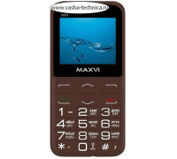 Мобильный телефон Maxvi B231 brown