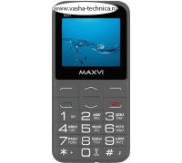 Мобильный телефон Maxvi B231 gray