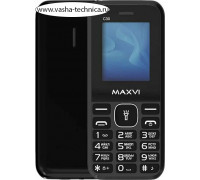 Мобильный кнопочный телефон Maxvi C30 black