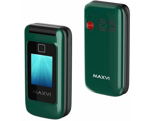 Мобильный телефон Maxvi E8 green