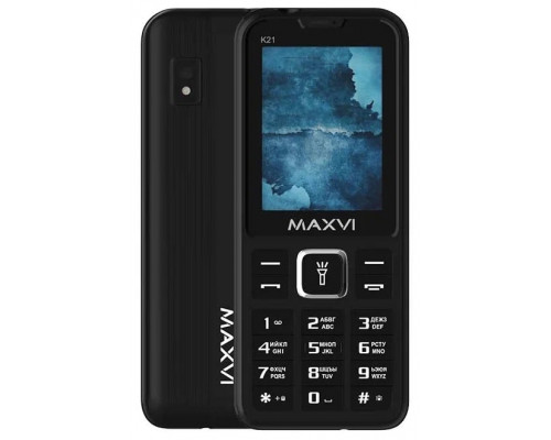 Мобильный телефон Maxvi K21 black