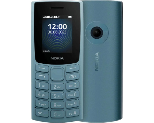 Мобильный телефон Nokia 110 (TA-1567) DS EAC 0.048 синий моноблок 3G 4G 1.8"