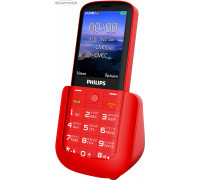 Мобильный телефон Philips E227 Xenium красный моноблок 2.8" 240x320 0.3Mpix GSM900/1800 FM