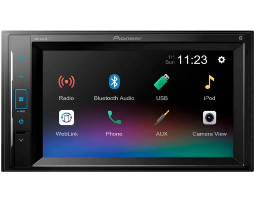 Автомагнитола Pioneer DMH-A245BT 2DIN 4x50Вт