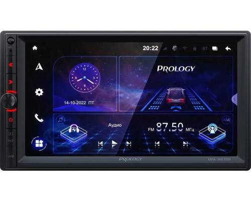 Автомагнитола Prology MPA-260 DSP 2DIN 4x60Вт