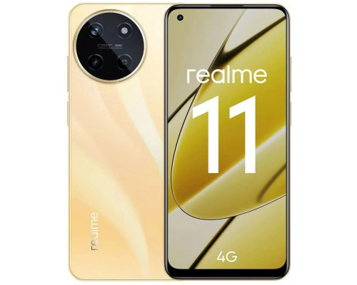 Смартфон Realme 11 RMX3636 256Gb 8Gb золотой моноблок