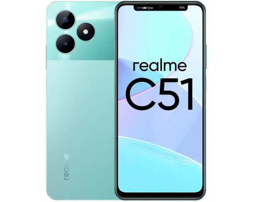 Смартфон Realme C51 RMX3830 4/128Gb зеленый