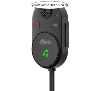 Автомобильный FM-модулятор Ritmix BTR-200 черный BT USB (80002461)