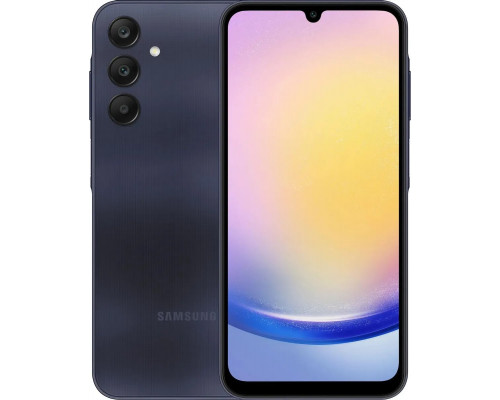 Смартфон SAMSUNG A25 SM-A256/256 Гб RAM 8Гб темно-синий/3G/LTE 4G/5G/Dual SIM SM-