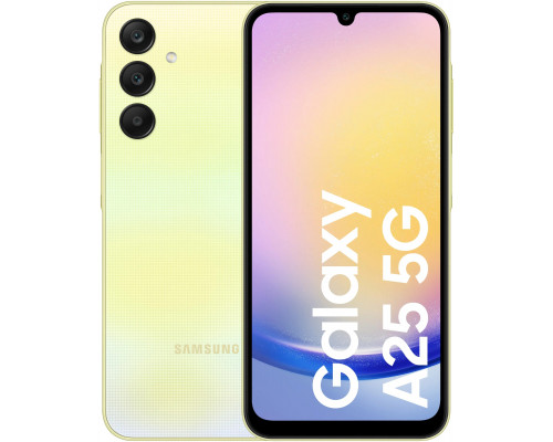 Смартфон Samsung SM-A256E Galaxy A25 128Gb 6Gb желтый