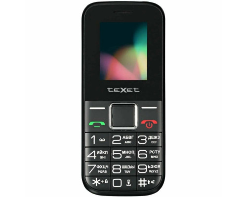 Мобильный телефон TeXet TM-206 Black