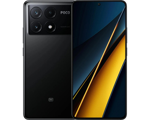 Смартфон POCO X6 5G 12/256Gb Black MZB0G2NRU (53132)