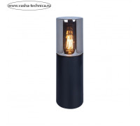 Светильник ландшафтный Arte Lamp Wazn A6218FN-1BK, E27, 40 Вт, 9х9х30 см, чёрный