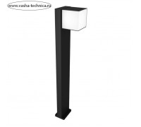 Светильник ландшафтный Arte Lamp Belgrade A5193PA-1BK, LED, 12 Вт, 10х14х75 см, 500 Лм, чёрный