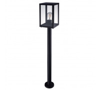 Светильник ландшафтный Arte Lamp Belfast A4569PA-1BK, E27, 60 Вт, 15х15х100 см, чёрный