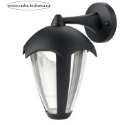 Уличный настенный светильник Arte Lamp Henry A1661AL-1BK, LED, 10 Вт, 16х23х26 см, 800 Лм, чёрный