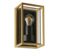 Уличный настенный светильник Arte Lamp Marfik A2322AL-1GO, E27, 15 Вт, 10х14х24 см, золотистый