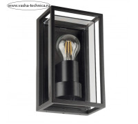 Уличный настенный светильник Arte Lamp Marfik A2322AL-1BK, E27, 15 Вт, 10х14х24 см, чёрный