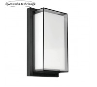 Уличный настенный светильник Arte Lamp Menkar A1331AL-1BK, LED, 12 Вт, 8х15х24 см, 960 Лм, чёрный