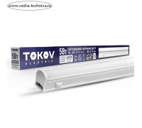 Светильник светодиодный Tokov Electric, ДБО Т5 5Вт, 4К, IP40