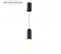 Светильник подвесной Technical P101PL-L300-12W3K-B, LED, 12 Вт, 60х60х300 мм, 980 Лм, 3000К, чёрный