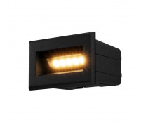 Подсветка для лестниц Outdoor O045SL-L3B3K, 3Вт, 8,4х5,4 см, LED, 250Лм, 3000К, цвет чёрный