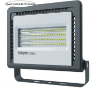 Прожектор светодиодный 14 150 NFL-01-100-6.5K-LED 100Вт 6500К IP65 8100лм черн. Navigator 14150