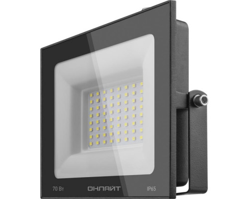 Прожектор светодиодный 61 950 OFL-70-6K-BL-IP65-LED 70Вт 6000К IP65 5600лм черн. 