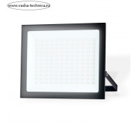 Прожектор светодиодный Ambrella ST8023 BK, IP65 LED 6500K 150W 240х203х34 мм, чёрный