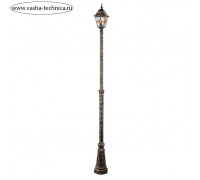 Парковый светильник Arte Lamp Madrid A1542PA-1BN, E27, 75 Вт, 18х18х225 см, коричневый