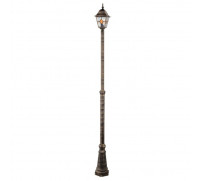 Парковый светильник Arte Lamp Madrid A1542PA-1BN, E27, 75 Вт, 18х18х225 см, коричневый