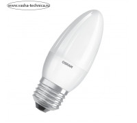 Лампа светодиодная LED Value LVCLB75 10SW/840 10Вт свеча матовая E27 230В 10х1 RU OSRAM 4058075579569